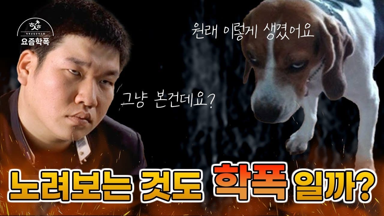 노려보는 행동도 학교폭력 될까요? 학폭 범위와 증거 없을 때 대처법 (실제 사례)